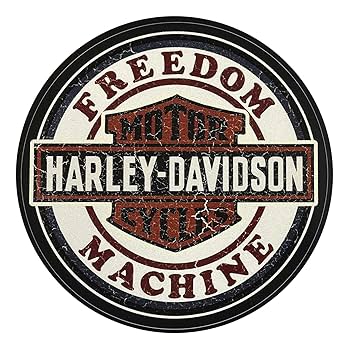 Harley-Davidson ロゴ型金属小物入れ Harley-Davidson ロゴ型 金属 小物入れ